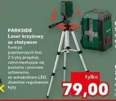 Kaufland Laser krzyżowy ze statywem Parkside oferta
