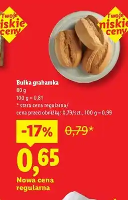 Lidl Bułka grahamka oferta
