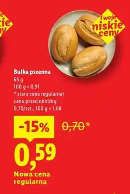 Lidl Bułka pszenna oferta