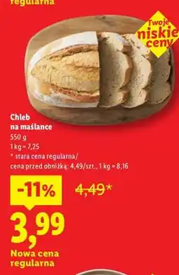 Lidl Chleb na maślance oferta