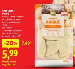 Lidl Pierogi ruskie Chef Select oferta