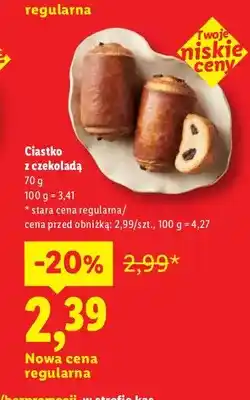 Lidl Ciastko z czekoladą oferta