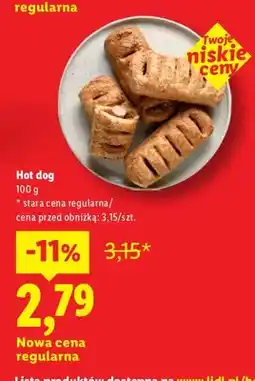 Lidl Hot dog oferta