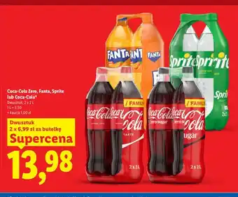 Napój gazowany Coca-Cola Zero 2-pak