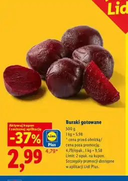 Lidl Buraki gotowane oferta