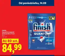 Lidl Kapsułki do zmywarki Quantum All in 1 Fresh Finish oferta