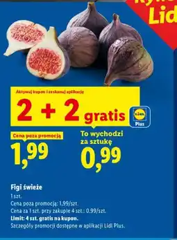 Lidl Figi świeże oferta
