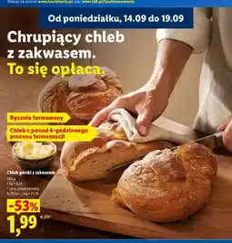 Lidl Chleb górski z zakwasem oferta