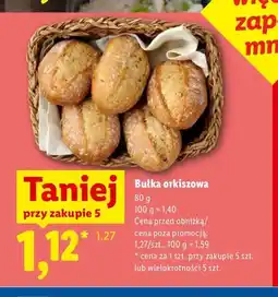 Lidl Bułka orkiszowa oferta