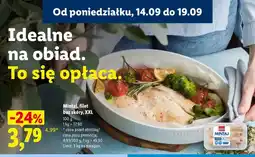 Lidl Mintaj filet bez skóry XXL oferta
