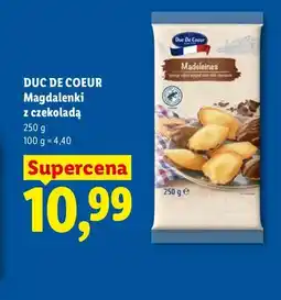 Lidl Magdalenki z czekoladą Duc De Coeur oferta