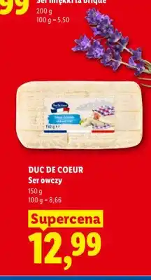 Lidl Ser owczy Duc De Coeur oferta