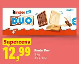 Lidl Kinder Duo oferta