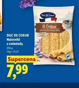 Lidl Naleśniki z czekoladą Duc De Coeur oferta