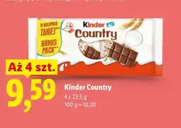 Lidl Kinder Country 4-pak oferta