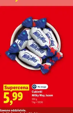 Lidl Cukierki Milky Way luzem oferta