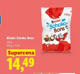 Lidl Kinder Schoko-Bons oferta