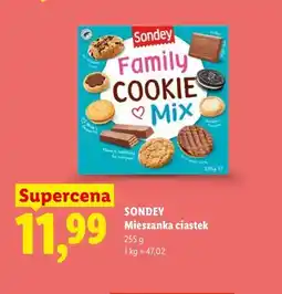 Lidl Mieszanka ciastek Sondey oferta