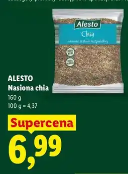 Lidl Nasiona chia Alesto oferta