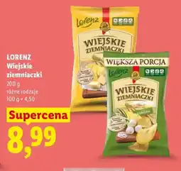 Lidl Wiejskie ziemniaczki masło z solą Lorenz oferta