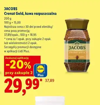 Kawa rozpuszczalna Cronat Gold Jacobs