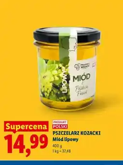 Lidl Miód lipowy Pszczelarz Kozacki oferta