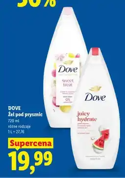 Lidl Żel pod prysznic Dove oferta