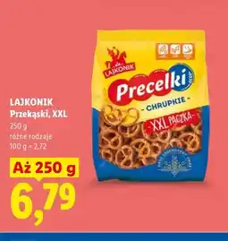 Lidl Przekąski XXL Lajkonik oferta