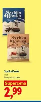 Lidl Kawa mielona Szybka Kawka karmel oferta
