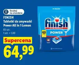 Lidl Tabletki do zmywarki Power All in 1 Lemon Finish oferta