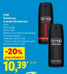 Lidl Dezodorant w sprayu dla mężczyzn STR8 Red Cod oferta