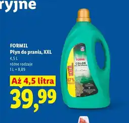 Lidl Płyn do prania XXL Formil oferta