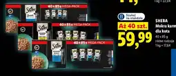 Lidl Mokra karma dla kota 40-pak Sheba oferta