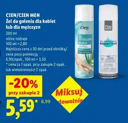 Lidl Żel do golenia dla kobiet Cien oferta