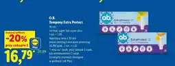 Lidl Tampony Extra Protect Normal O.B oferta