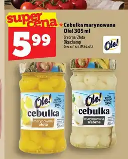 Topaz Cebulka marynowana złota Ole! oferta