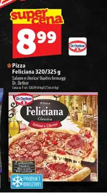 Topaz Pizza Feliciana Salame e chorizo Dr. Oetker oferta