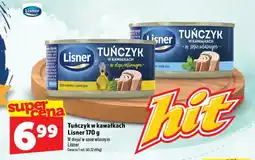 Topaz Tuńczyk w kawałkach w oleju Lisner oferta