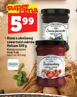 Topaz Dżem o obniżonej zawartości cukrów czarna porzeczka Helcom oferta