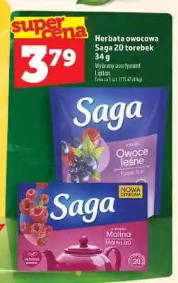 Topaz Herbata owocowa Saga o smaku owoce leśne oferta