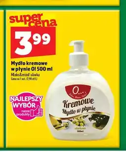 Topaz Mydło kremowe w płynie O! mleko i miód oferta