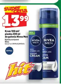 Topaz Krem do golenia Nivea Men Hydrocare oferta