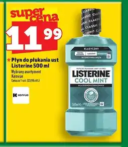 Topaz Płyn do płukania ust Listerine Cool Mint oferta