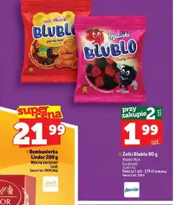Topaz Żelki Blublo Malinki oferta