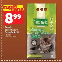 Topaz Żwirek bentonitowy Gatto Bello 5 l Florencja oferta