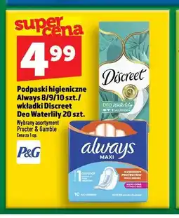 Topaz Podpaski higieniczne Always oferta