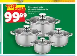 Topaz Zestaw garnków Granada 8 elementów oferta