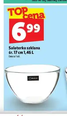 Topaz Salaterka szklana śr. 17 cm 1,46 l Galicja oferta