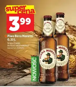 Topaz Piwo Birra Moretti L'Autentica oferta