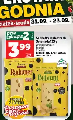 Topaz Ser żółty w plastrach Radamer Serenada oferta